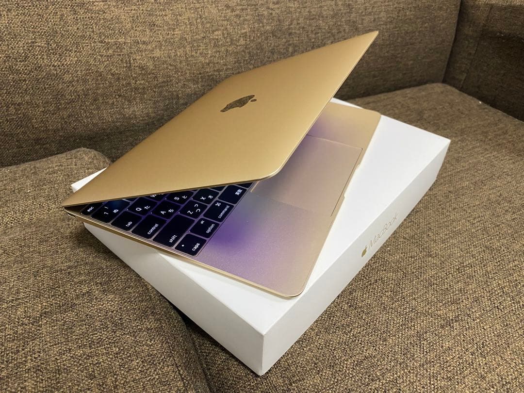 Apple MacBook ゴールド8GB　retina オフィス永続版