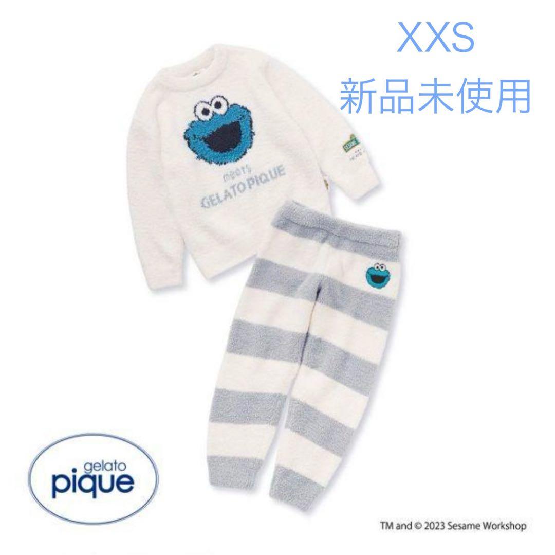 ジェラートピケ　キッズ　クッキーモンスター　XXS