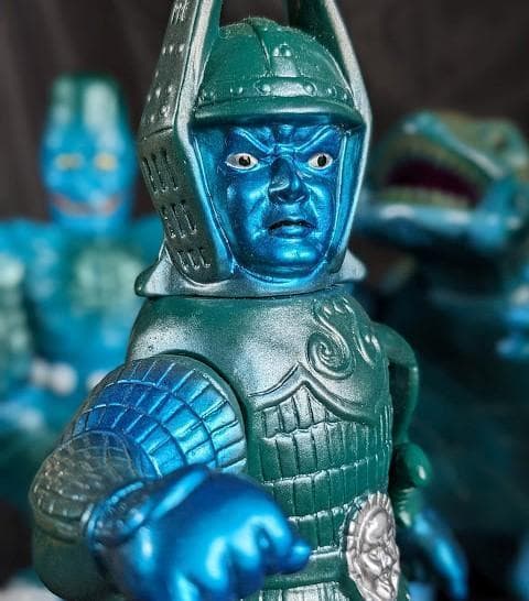 大魔神＆ガメラ＆ダイモン（マルサン・Ｍ１号）大映怪獣ソフビ３体セット＋２