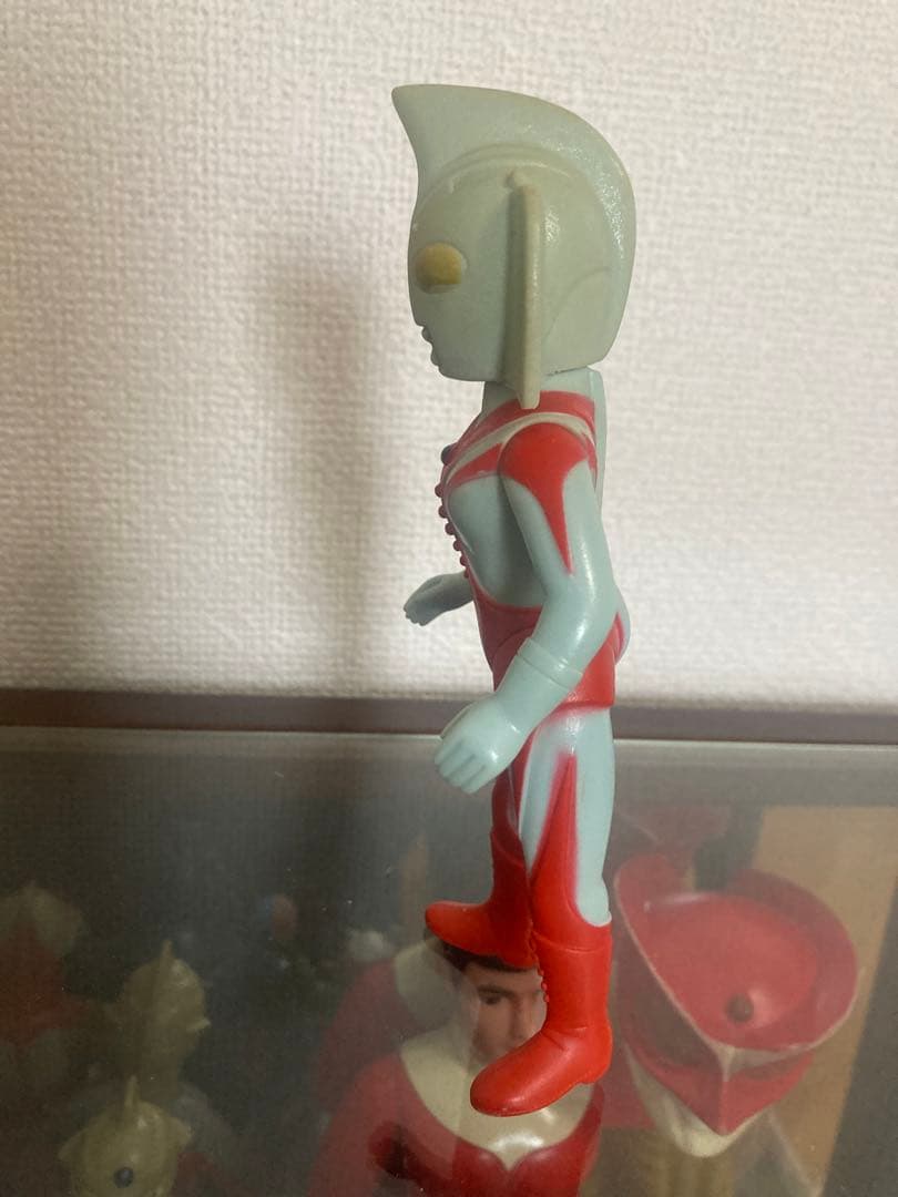 ウルトラマン　ウルトラの母　ソフビ　ブルマァク　当時物