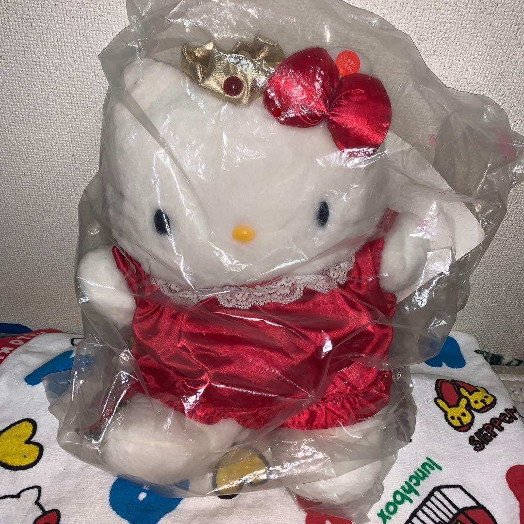 【レトロ・超激レア】SANRIO ハローキティ 光るメロディぬいぐるみ