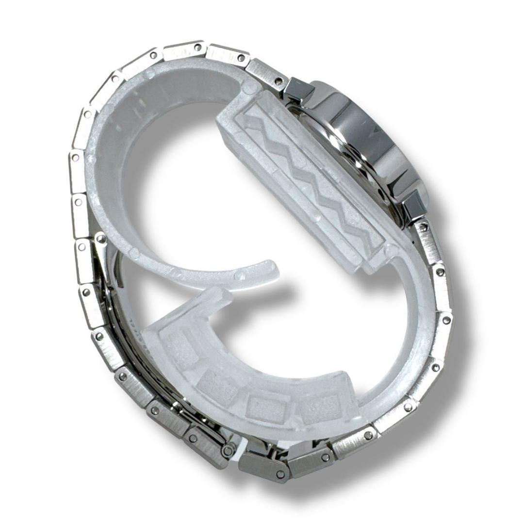 ブルガリ BB23SS 12P ダイヤ ブラック レディース 腕時計 ブランド