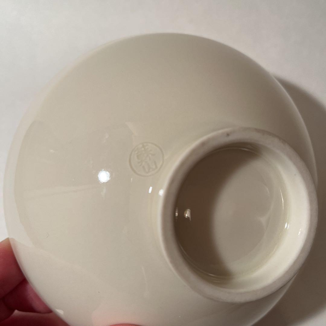 白磁茶碗　二代　諏訪蘇山