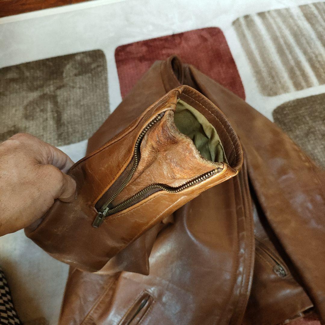 絶版レア141希少茶Schottシングル代表641の革違い34、交換も可！