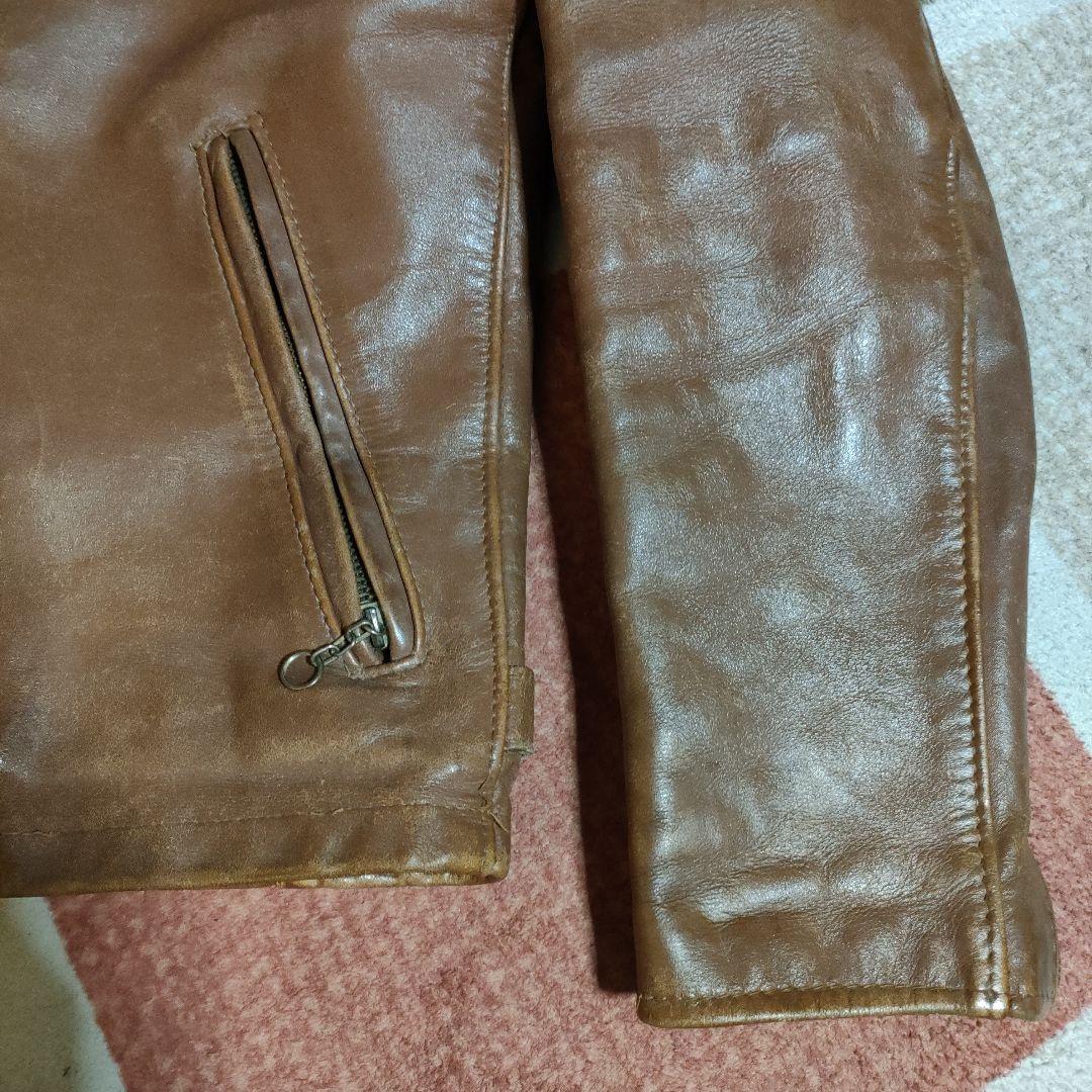 絶版レア141希少茶Schottシングル代表641の革違い34、交換も可！