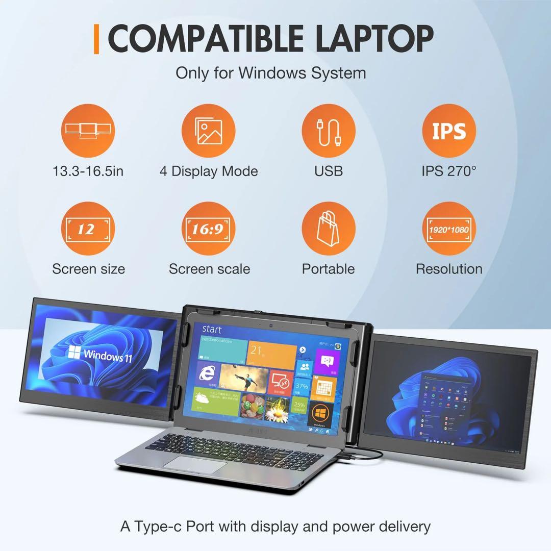 Kwmusy P2S トリプルモニター