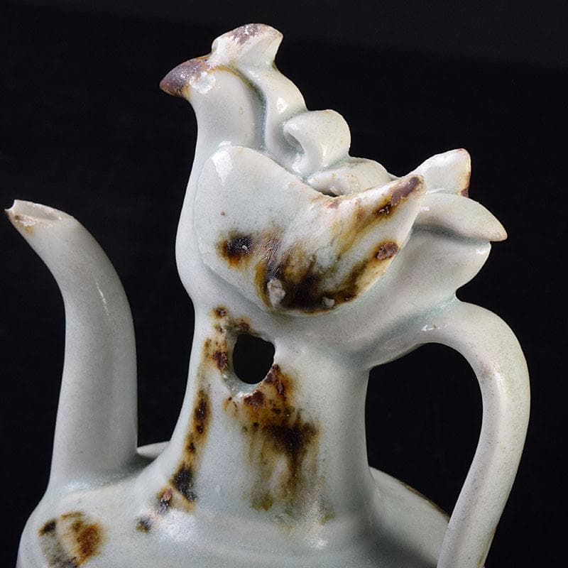 中国　白磁　鳥形水滴　M　R9025