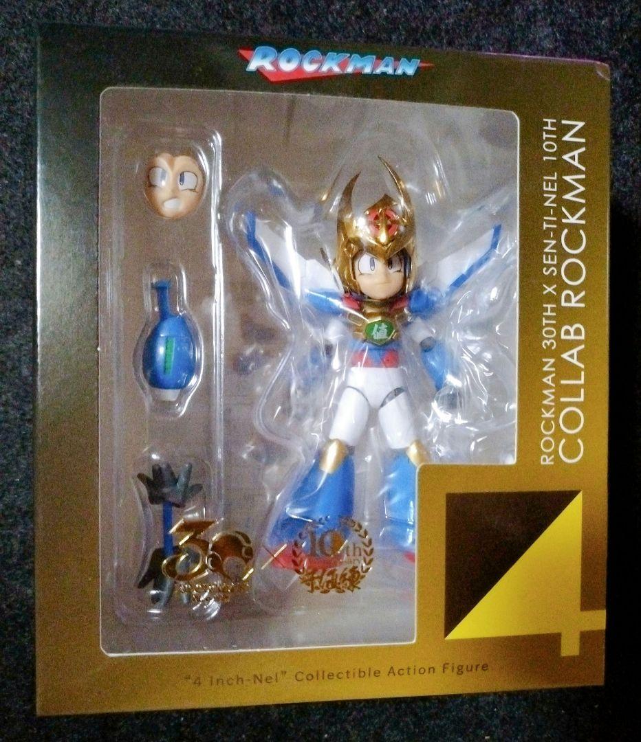 センチネル 4インチネル ロックマン30周年 千値練10周年 コラボ　フィギュア