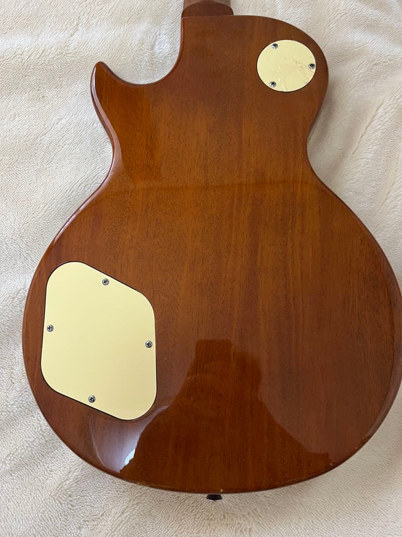 【調整済】Bacchus バッカス　レスポール　ネック修理　エレキギター