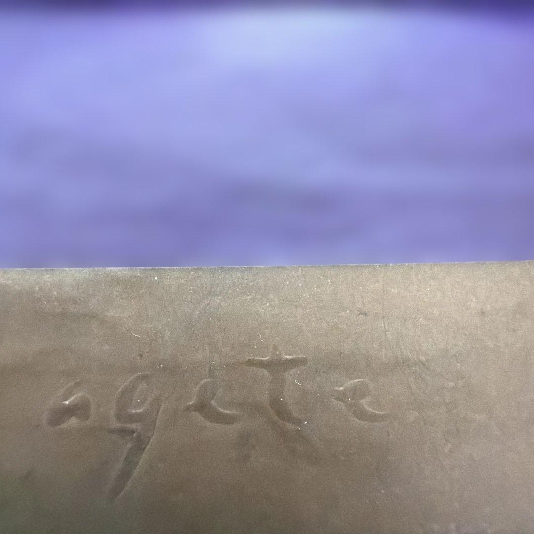 美品agete フープピアス ブラック付き