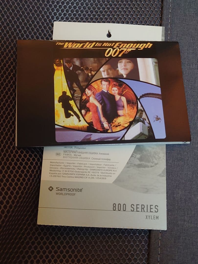 映画 007 Samsonite ジェームス・ボンド　ダイヤルロック　ベルギー