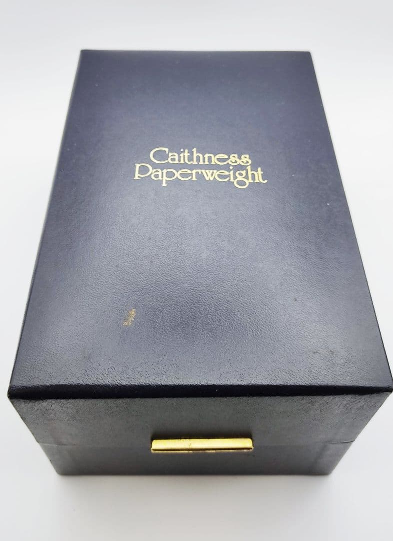 超希少限定品☆ケイスネス Caithness 香水瓶 ペーパーウェイト 切子