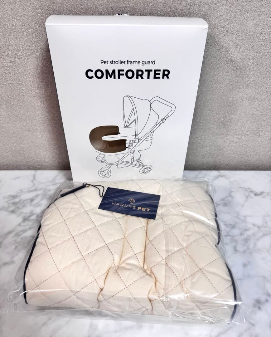 新品 HARRYS PET ペットクッション3点セット 新品 アイボリー S