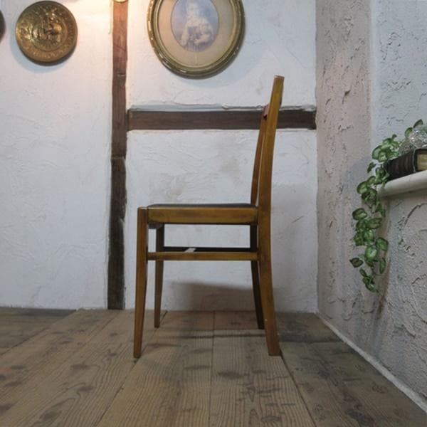 イギリス アンティーク 家具 ダイニングチェア 椅子 イス 店舗什器 4891d