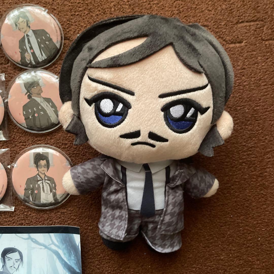 名探偵コナン 長野県警缶バッジセットとぬいぐるみ