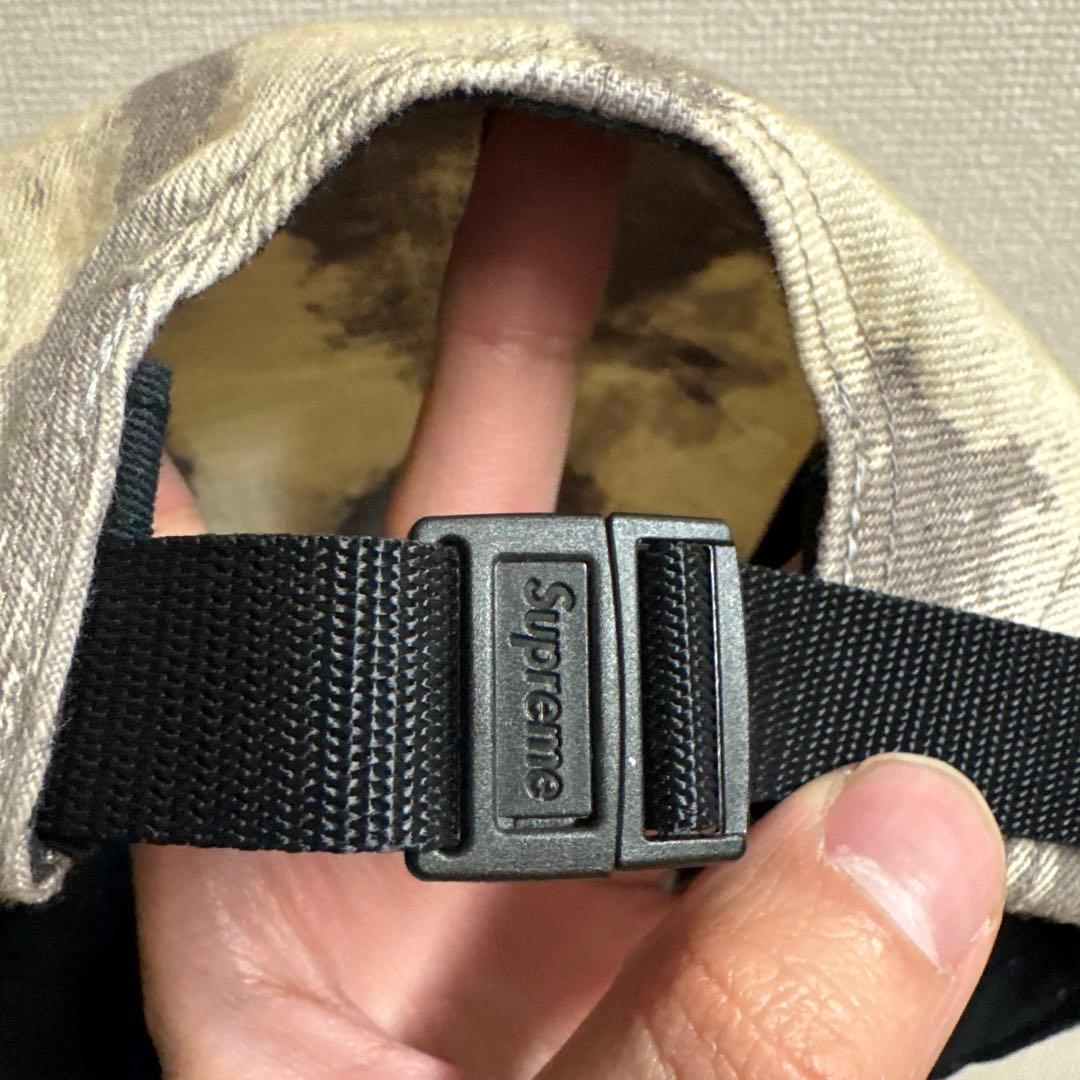 Supreme Denim Camp Cap デニム キャップ　BLEACHED