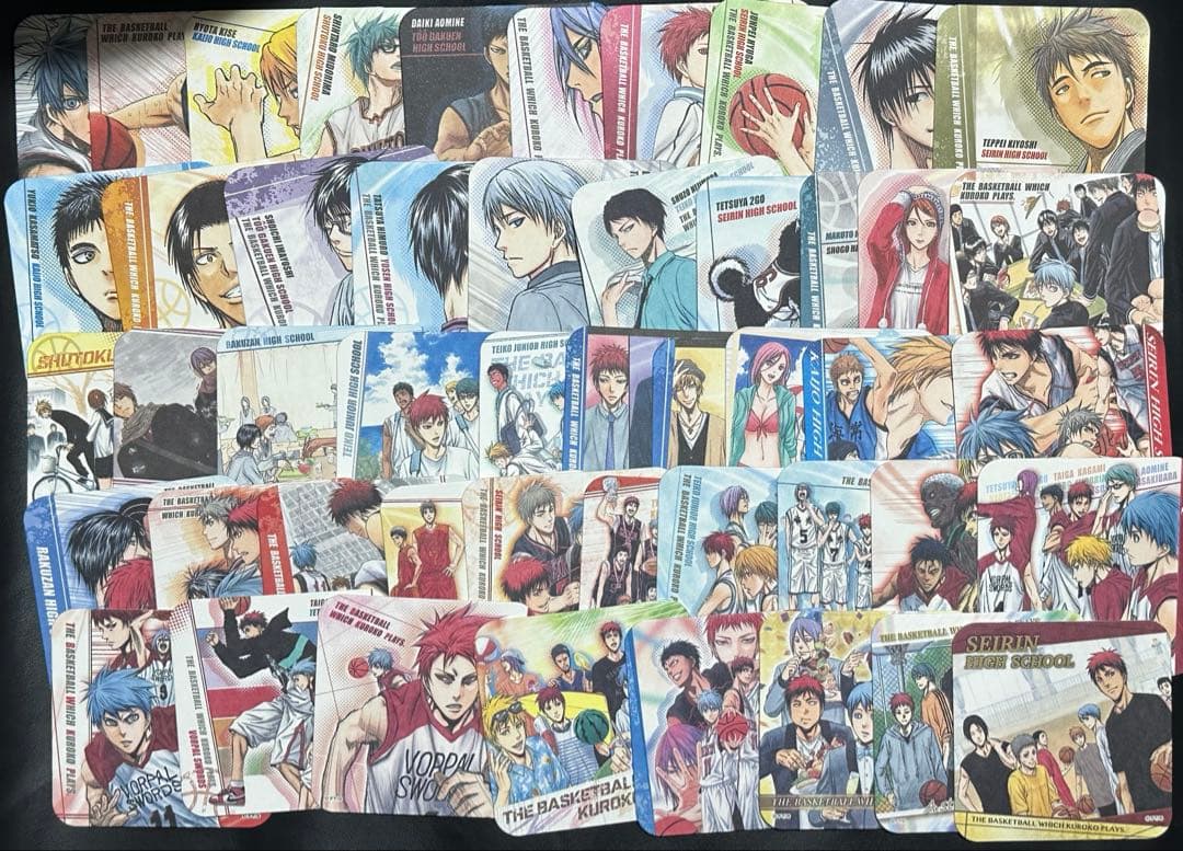 黒子のバスケ ジャンプフェスタ2017 アートコースター 全48枚 BOX特典付