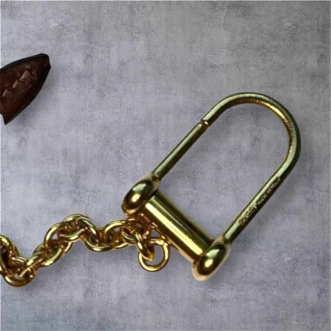 ★ 美品 ★GUCCI グッチ キーリング付きカードケース