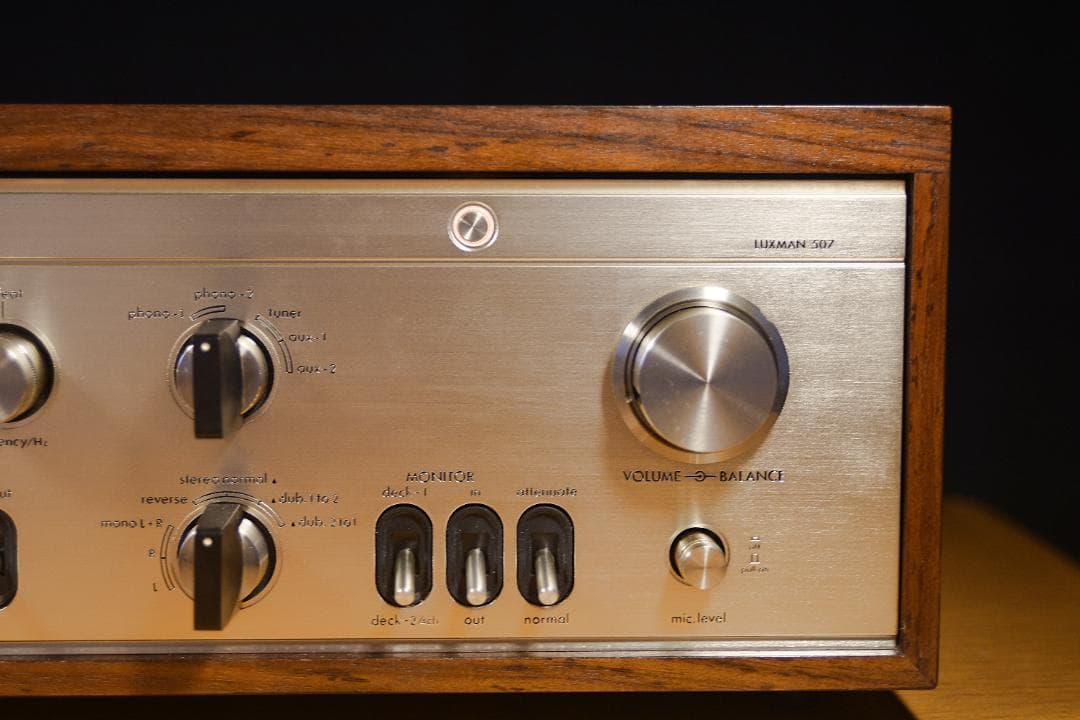 L-507 良品 LUXMAN プリメインアンプ 整備済み動作品