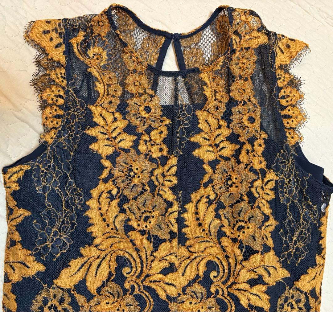 FRAY I.D オケージョンワンピース　結婚式　レースワンピース　ドレス