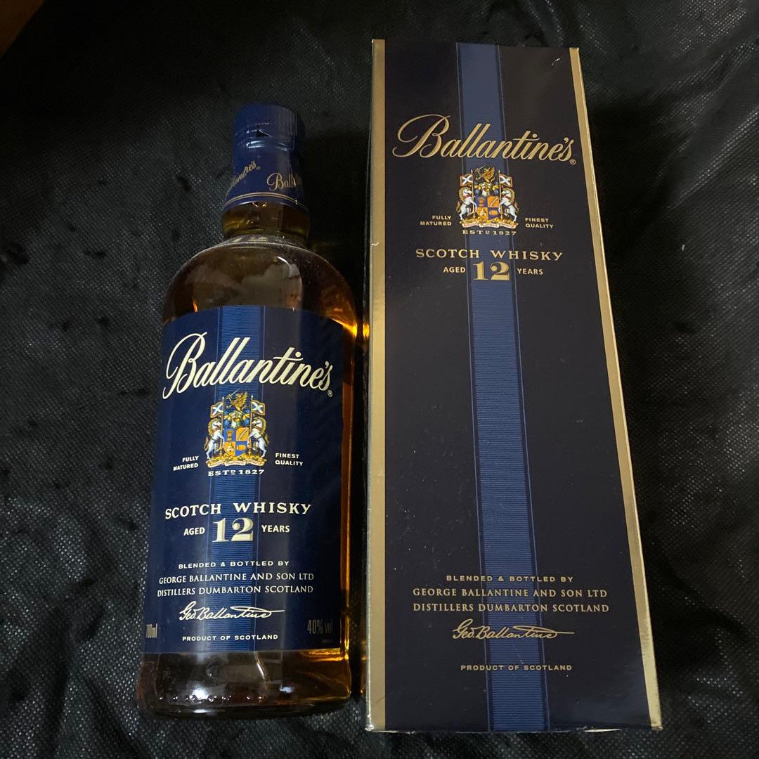 スコッチ　バランタイン12年　オールドボトル　旧ボトル 700ml ウイスキー