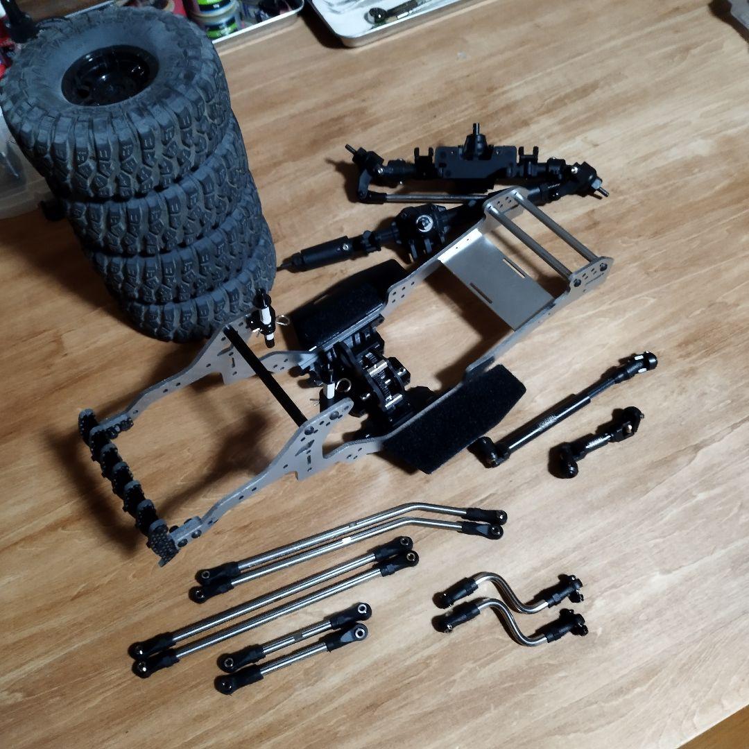 lcgクローラー　パーツ　シャーシ