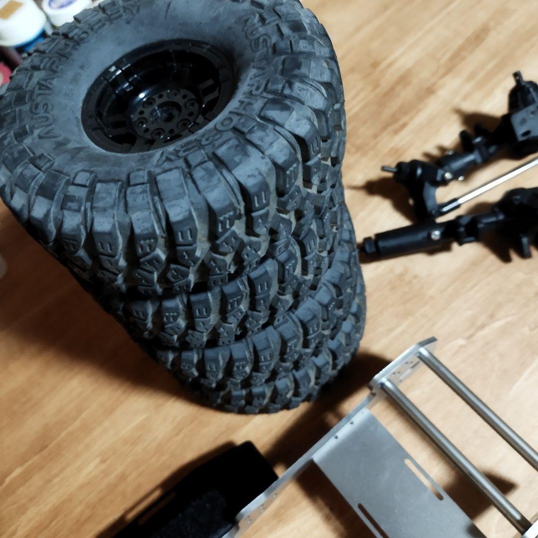 lcgクローラー　パーツ　シャーシ