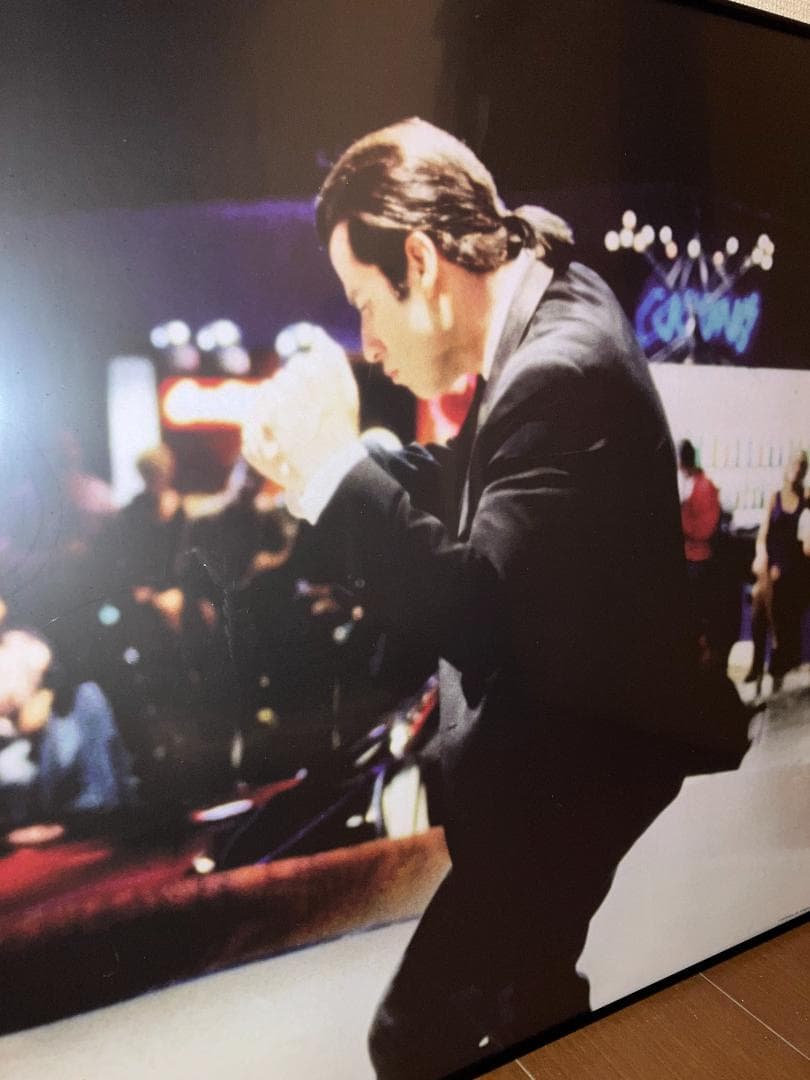 ネオヴィンテージ！2013年製★特大！パルプフィクション ポスター 額付