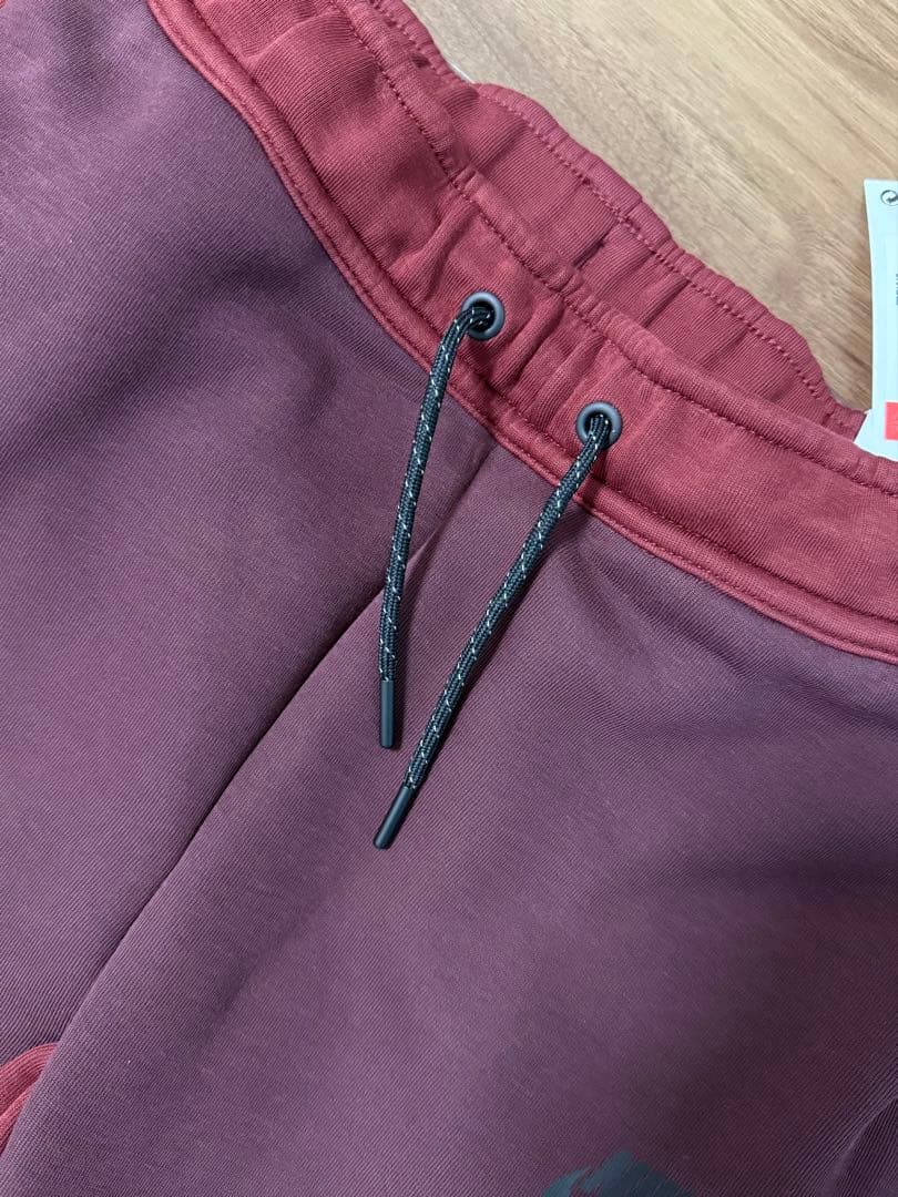 新品 キッズL(160) ワイン テックフリース セットアップ 赤タグ NIKE