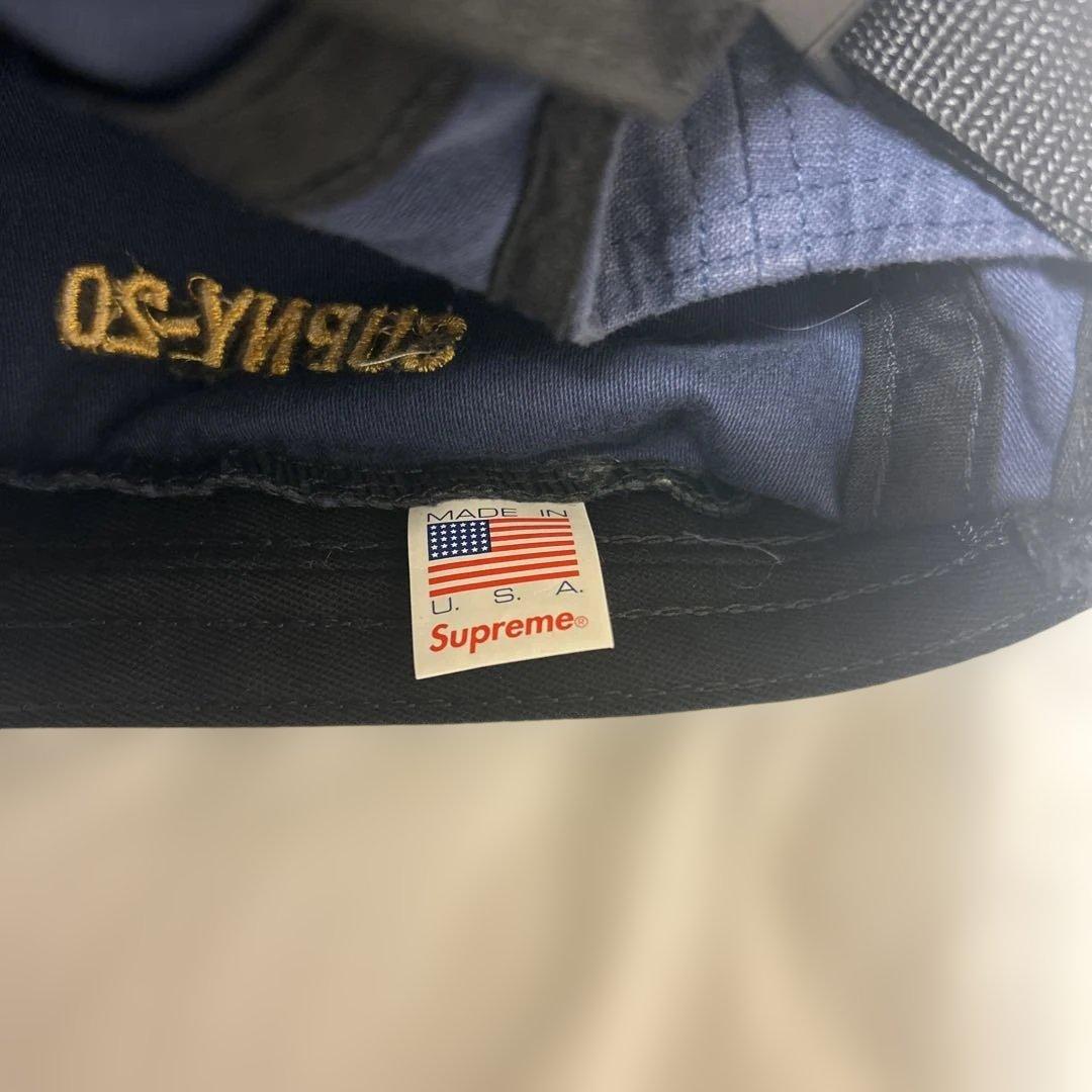 Supreme ネイビーキャップ