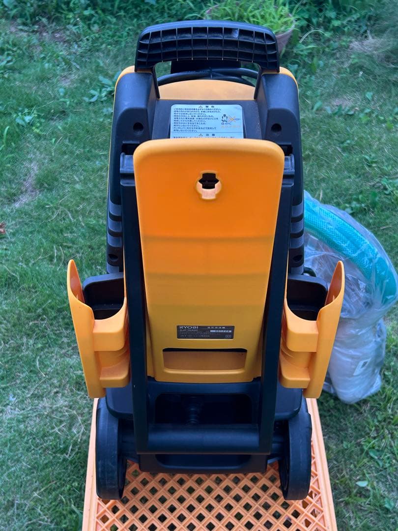 RYOBI 高圧洗浄機本体 ホース・ノズル付き