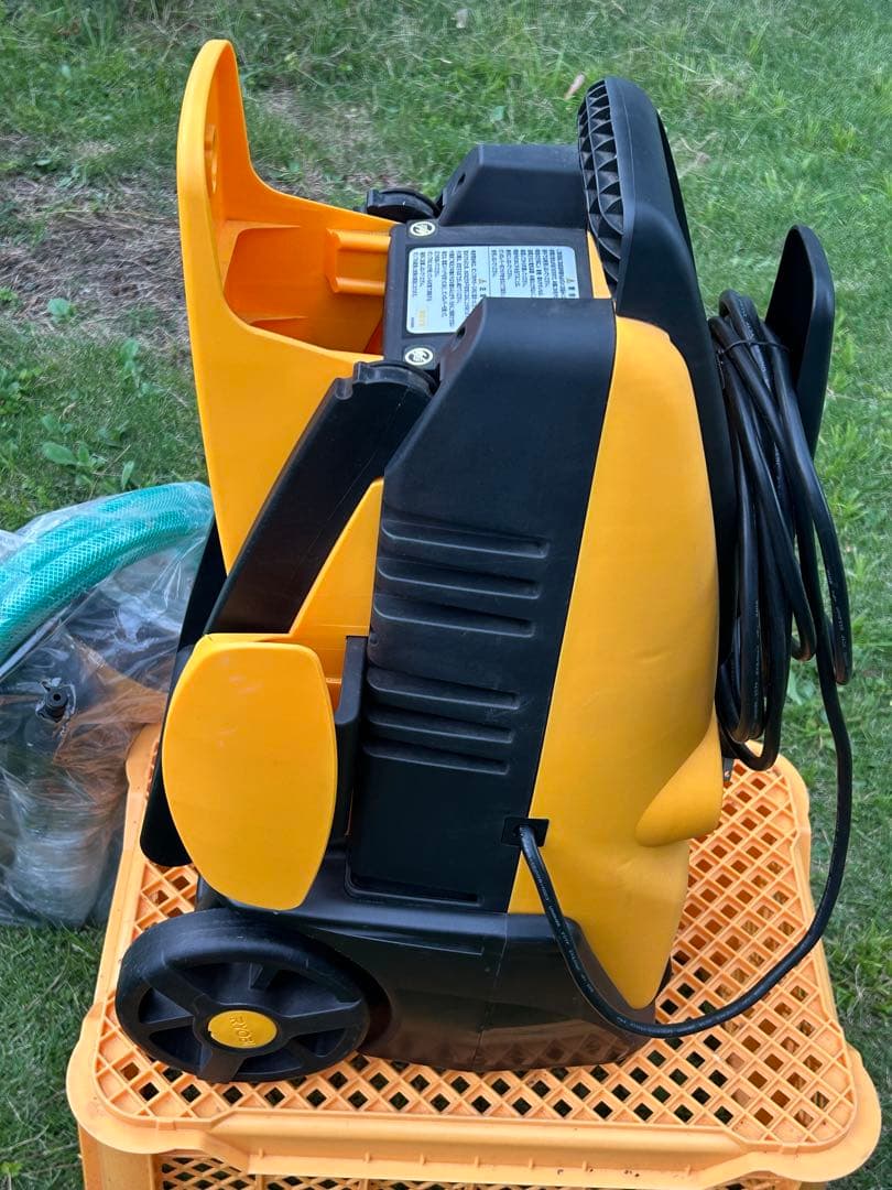 RYOBI 高圧洗浄機本体 ホース・ノズル付き