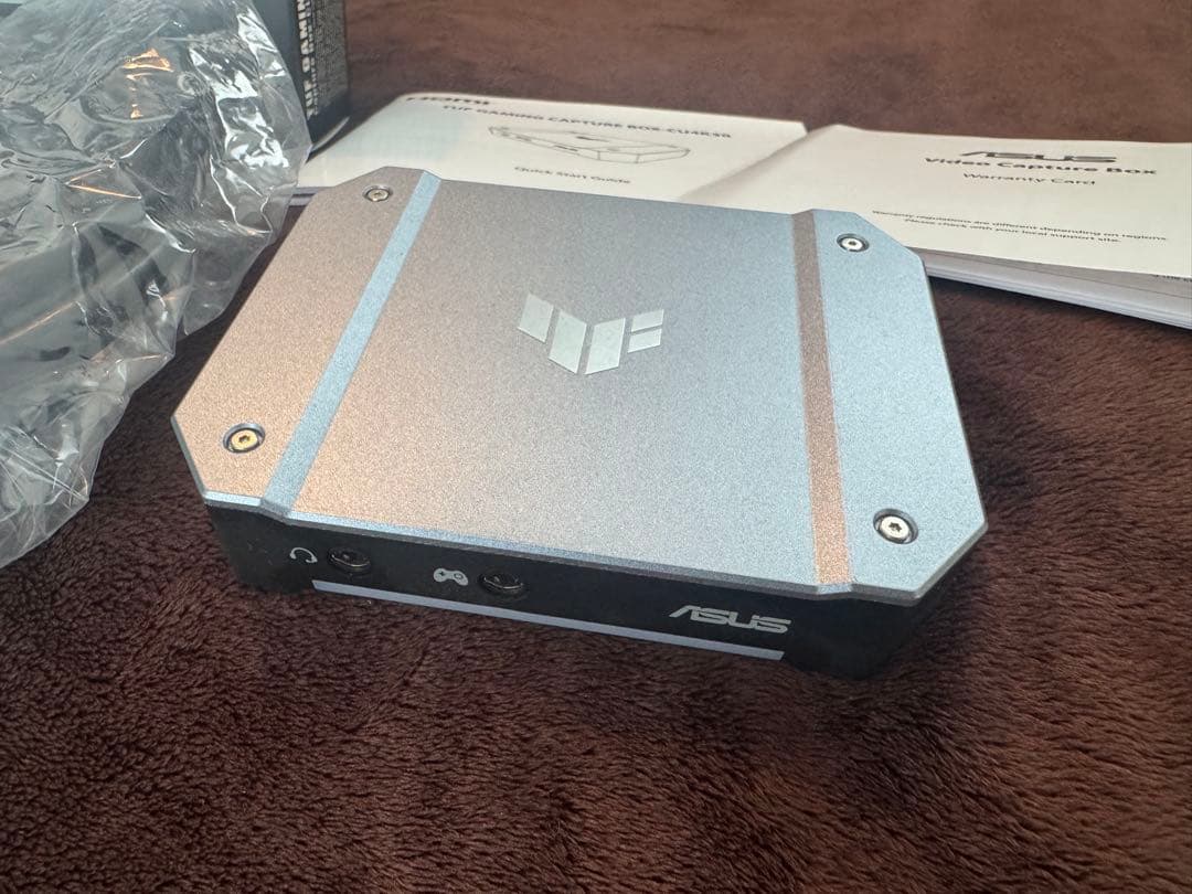 [4K対応] 低遅延TUF GAMING 外付キャプチャーボード CU4K30