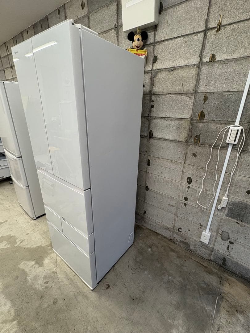 配送設置まで/東芝VEGETA美品6ドア冷蔵庫