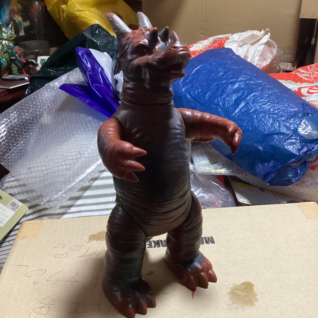 ブルマァク 当時物　ウルトラQ 地底怪獣パゴス　落書き破損無し。プロフ必読