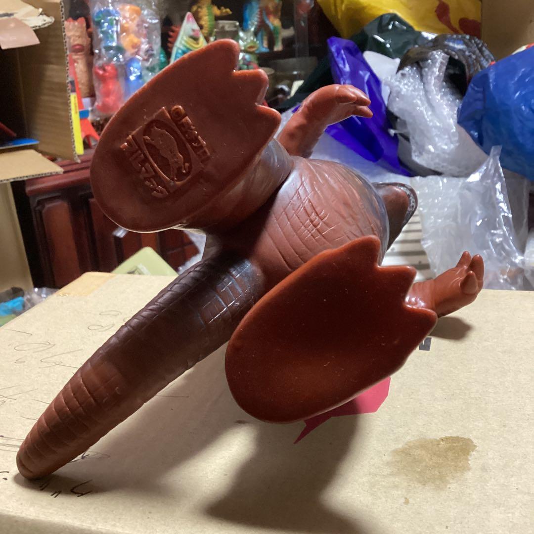 ブルマァク 当時物　ウルトラQ 地底怪獣パゴス　落書き破損無し。プロフ必読