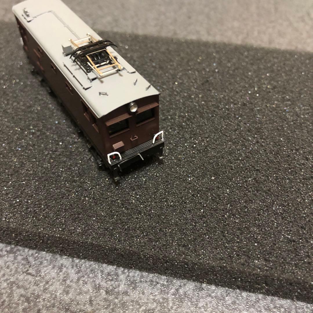 ワールド工芸 Nゲージ 上信電鉄 ED31 6号機 茶色塗装 塗装済完成品