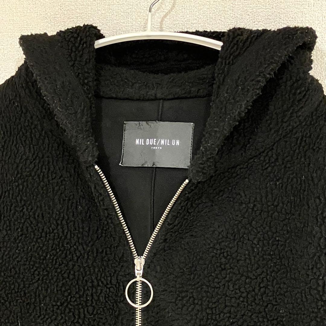 NIL DUE / NIL UN　ACT4　サイドジップボアコート　S