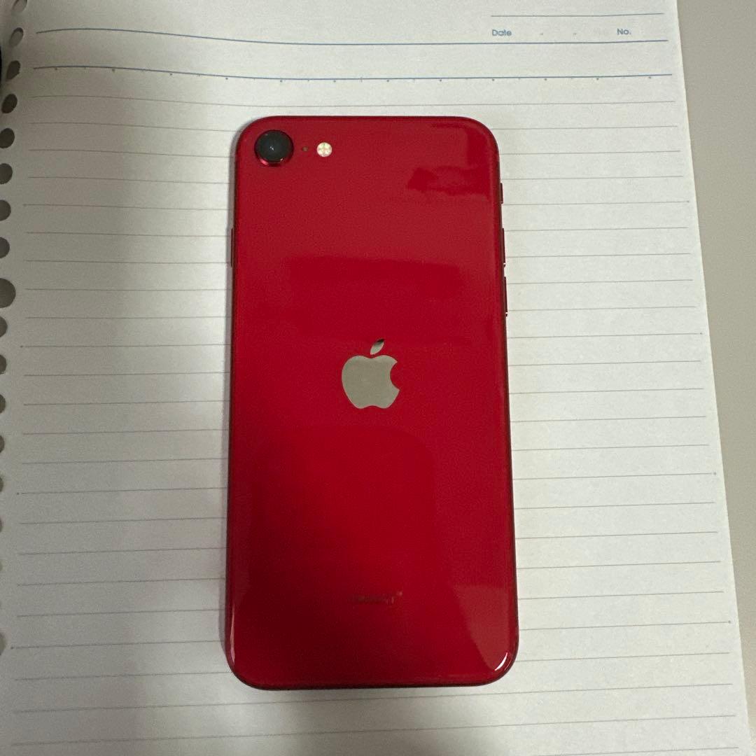 超美品‼️iPhone SE 第2世代 SIMフリー版64GB レッド おまけ付き
