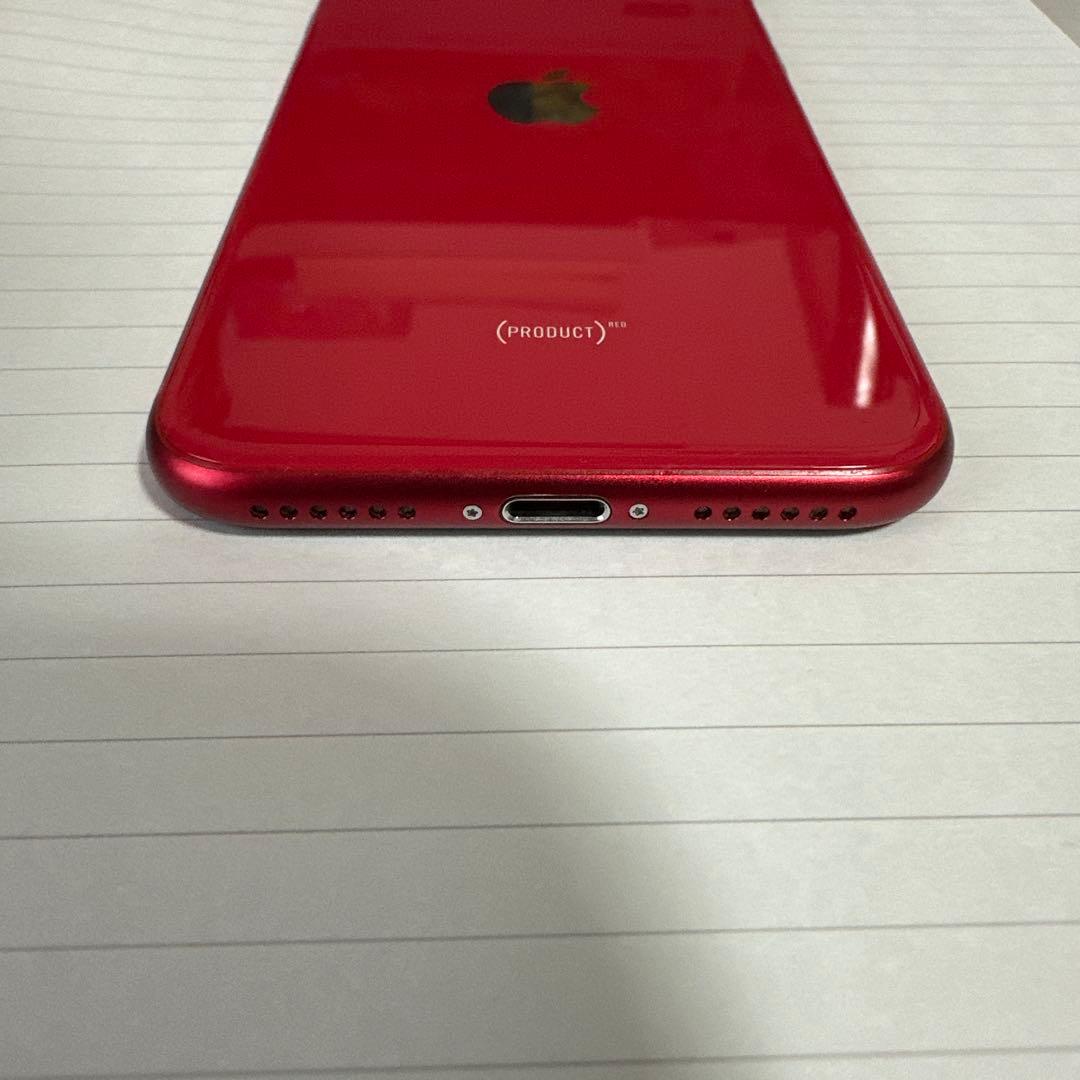 超美品‼️iPhone SE 第2世代 SIMフリー版64GB レッド おまけ付き