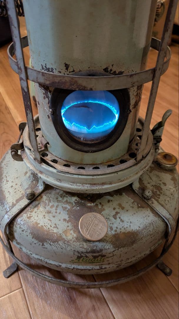 Aladdin アラジン ブルーフレーム 15型 石油ストーブ　ヴィンテージ