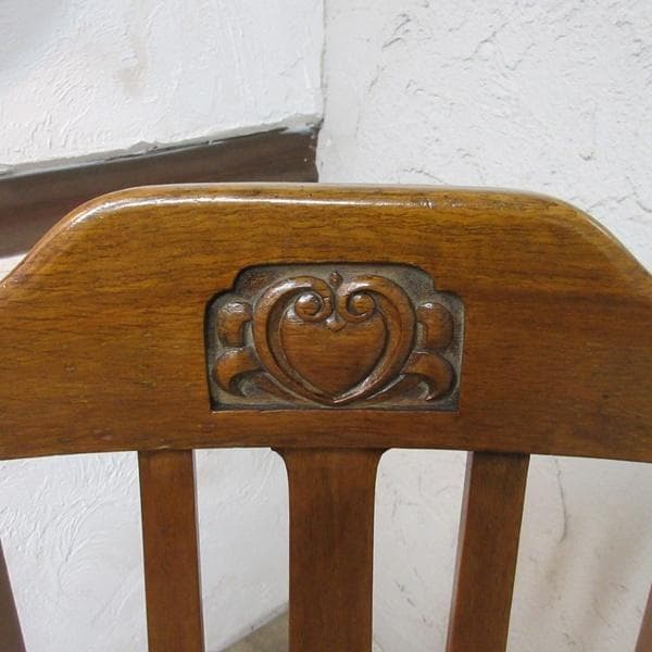 イギリス アンティーク 家具 ダイニングチェア 張りぐるみ椅子 英国 4108d