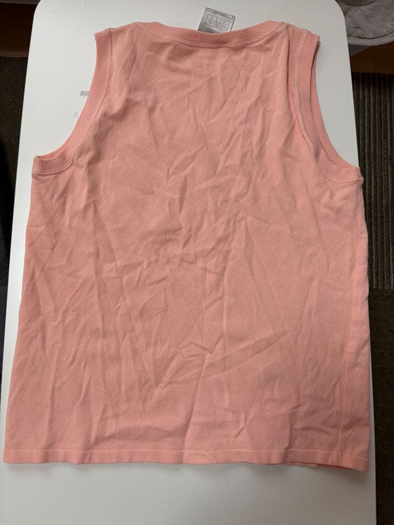 【週末限定値下げ】CHANEL ピンク タンクトップ サイズ40