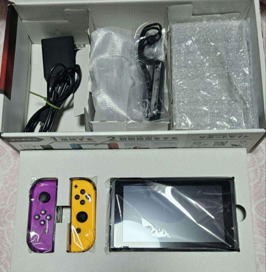 ケ*イ様 Nintendo Switch 本体 オレンジ パープル Joy-Co