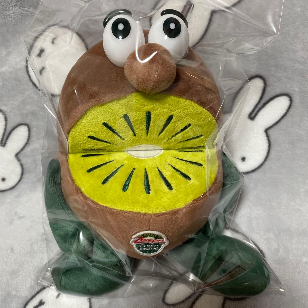 希少 Zespri キウイブラザーズ ぬいぐるみ グリーン＆ゴールド4体セット