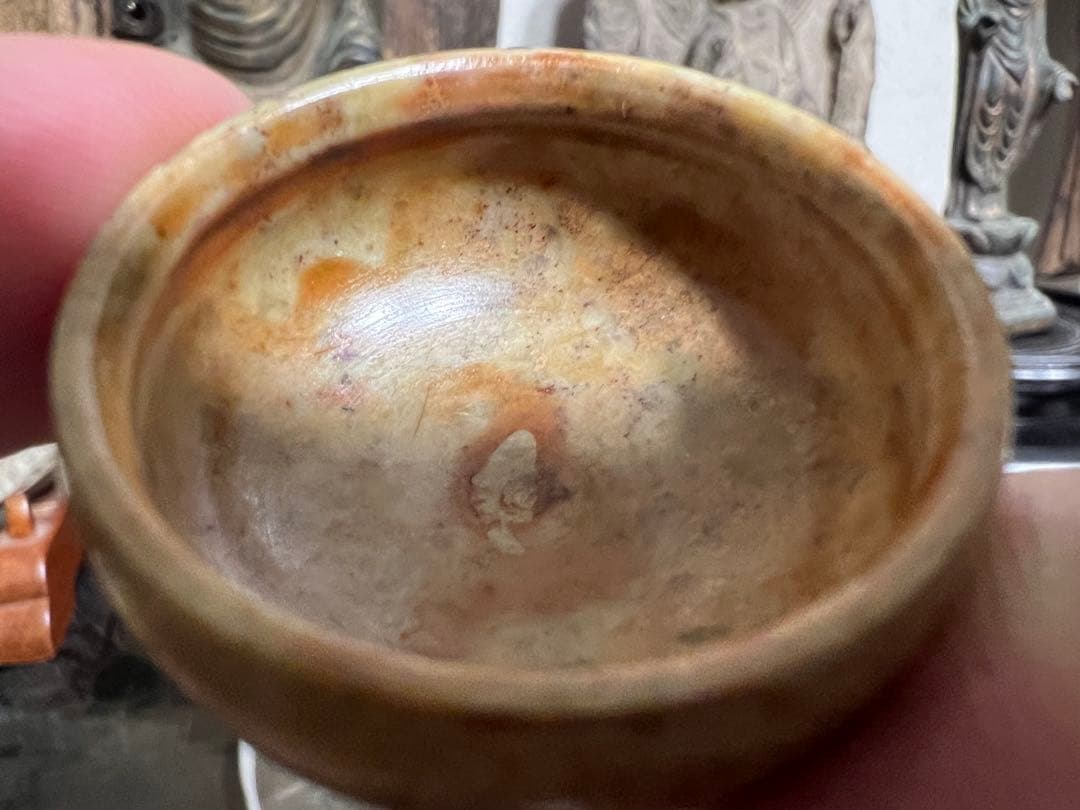 滑石製 舎利容器 仏具 仏教美術 仏像 古美術 骨董