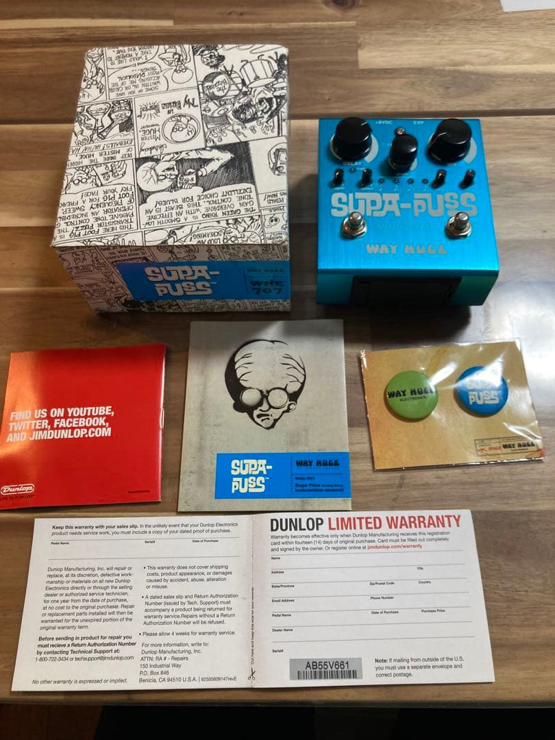 WAY HUGE SUPA PUSS アナログディレイ