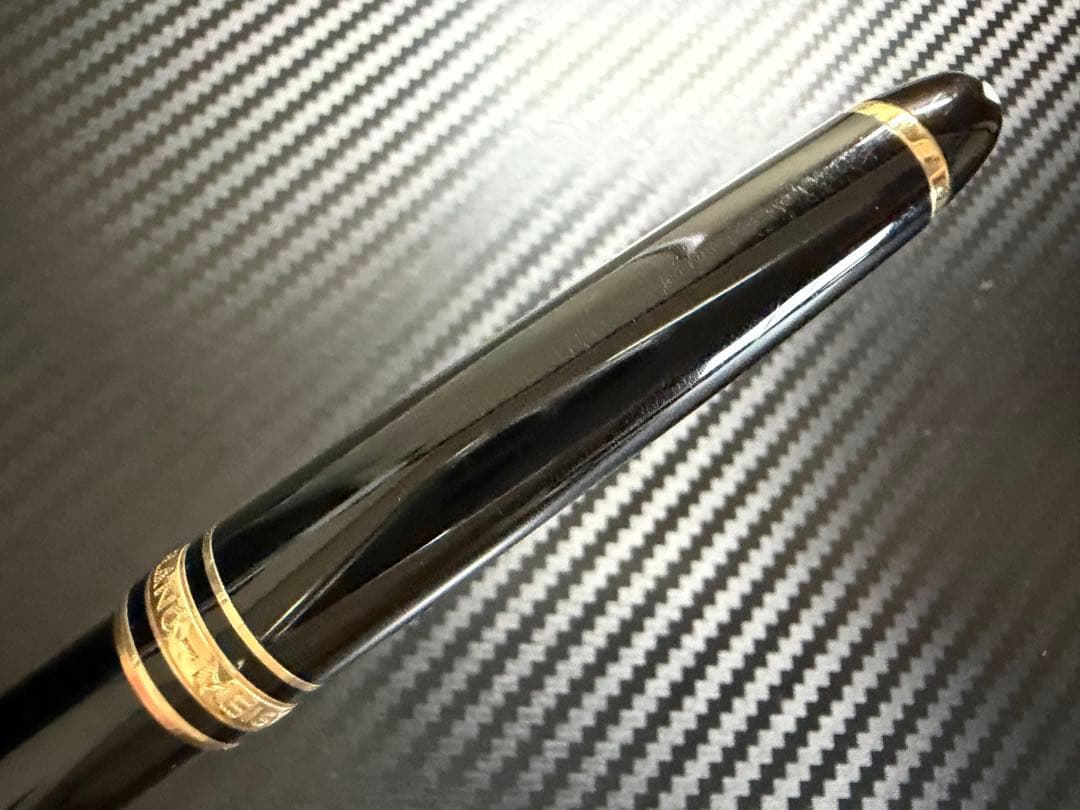 極美品 モンブラン マイスターシュテュック 144 ブラック 中白 F 万年筆