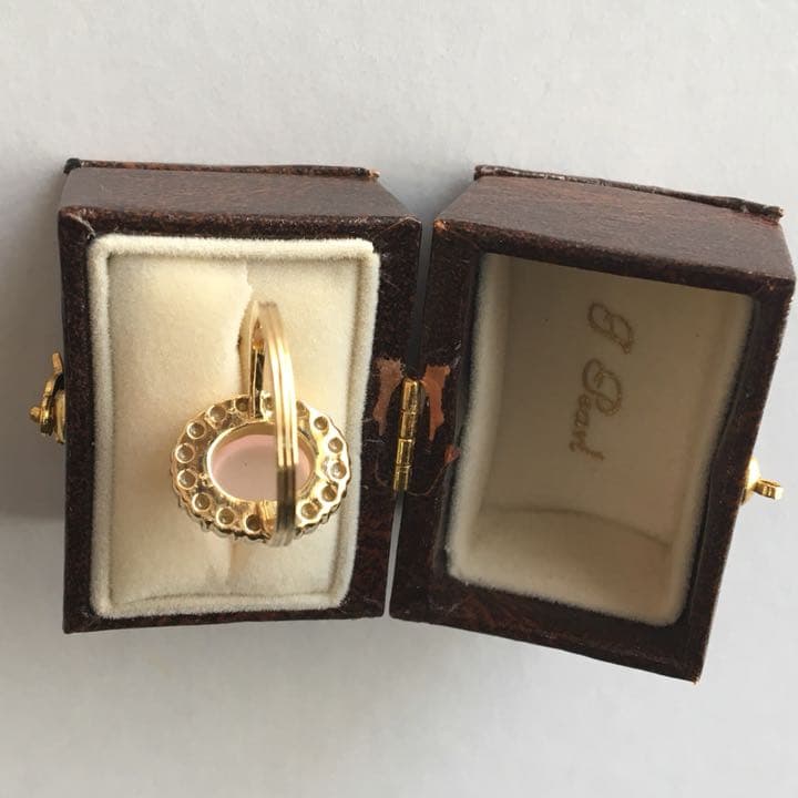 【匿名配送】 jpearl ジェイパール リング ローズクォーツ パール