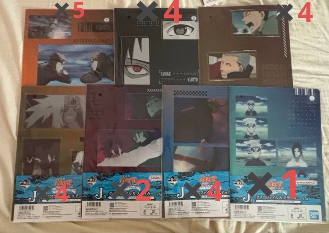 NARUTO 一番くじ G賞 F賞 下位賞　フルコンプリート